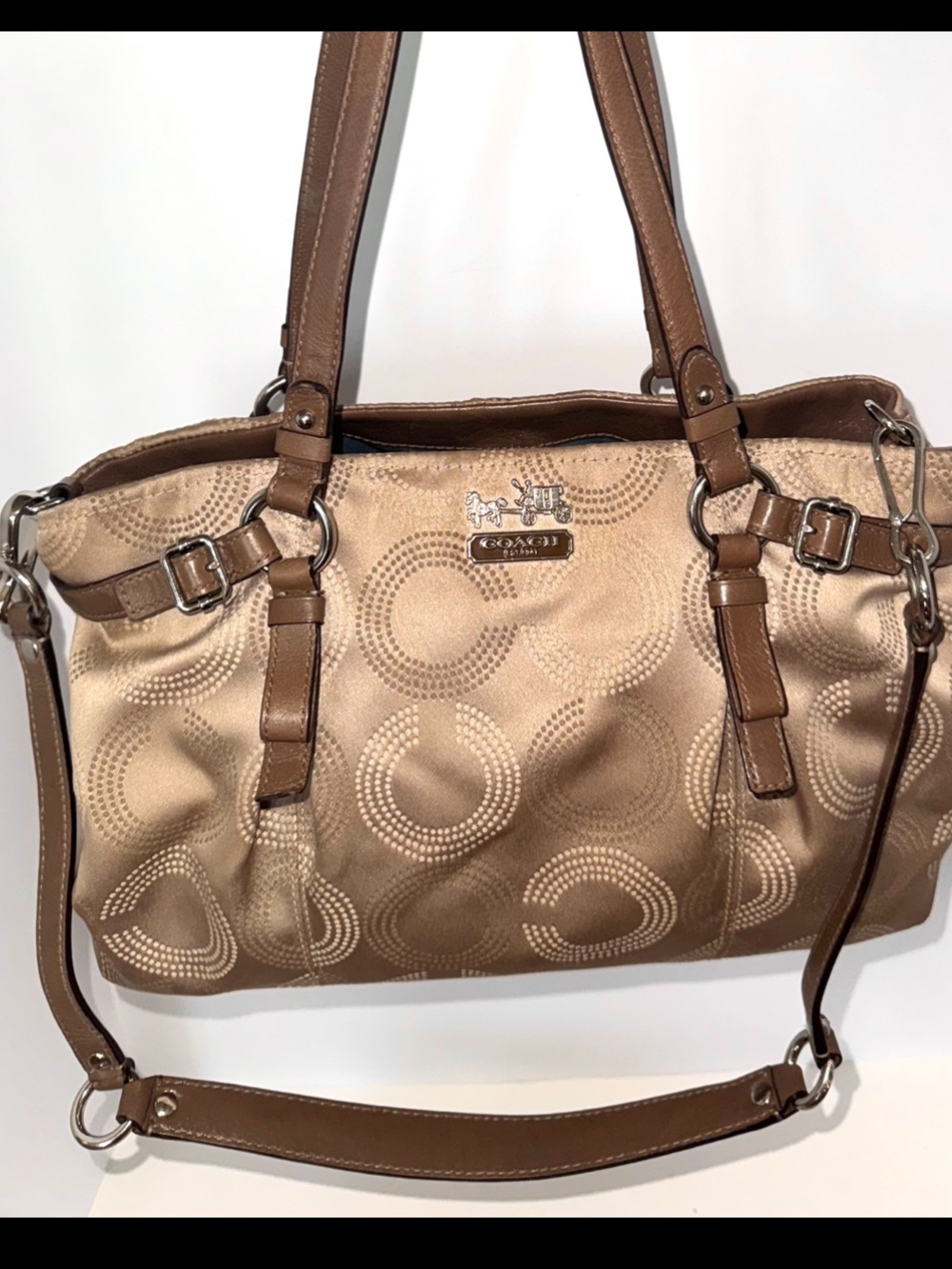 Coach opt art shoulder bag